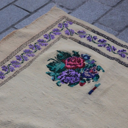 手織りアンティークキリムラグ　(バルケスィル) 6枚目の画像