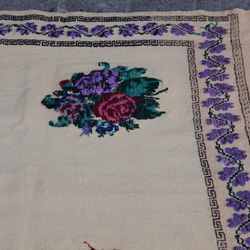 手織りアンティークキリムラグ　(バルケスィル) 7枚目の画像