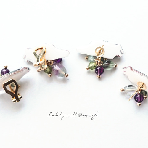 ワニさん」ｲﾔﾘﾝｸﾞ/ﾋﾟｱｽ イヤリング・ノンホールピアス 百々歳 通販