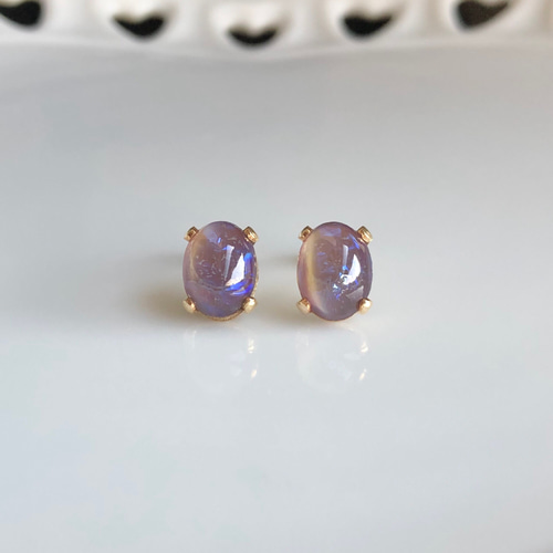 ≪14kgf≫ドラゴンブレス タンザナイト 一粒ピアス ピアス