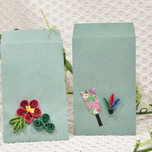 ポチ袋/ハンドメイド/クイリング/