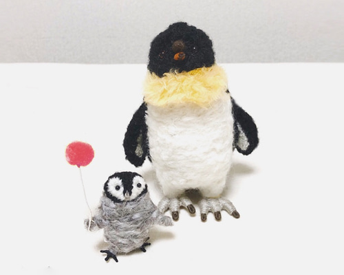 コウテイペンギンの親子 ぬいぐるみ kurokuma 通販 10395428