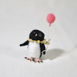 《受注制作》ミニペンギンのブローチ 4枚目の画像