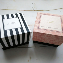 香り付きボックスアレンジ（プリザーブド）～ピンク～　 6枚目の画像