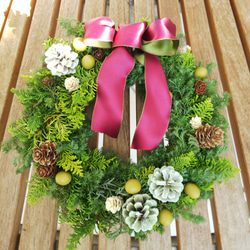 クリスマス リース 松ぼっくり のおすすめ人気通販 検索結果