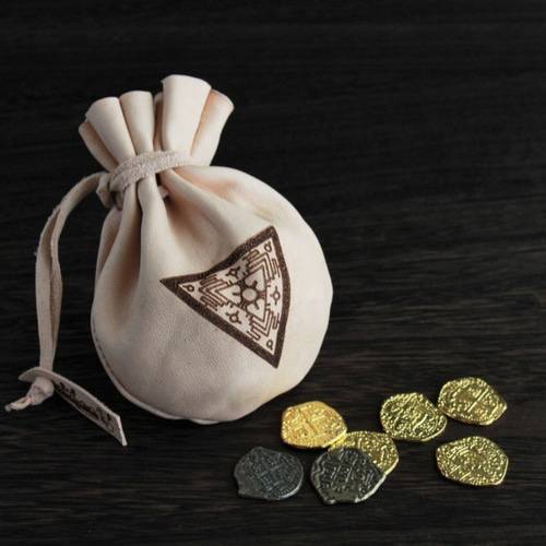 金貨袋 異世界袋 巾着袋 革工房kimamamono 通販 11575097｜Creema