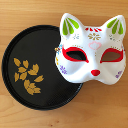 猫面 〜咲〜 和装小物（帯・半襟） 壱 通販 9430353｜Creema(クリーマ)