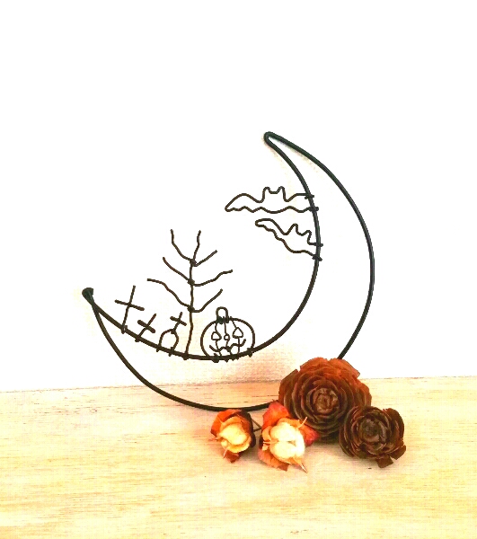 ハロウィンプレート ワイヤークラフト その他置物 fuyu 通販