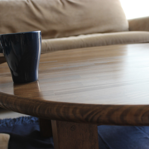 5台限定 割引]パイン材のちゃぶ台