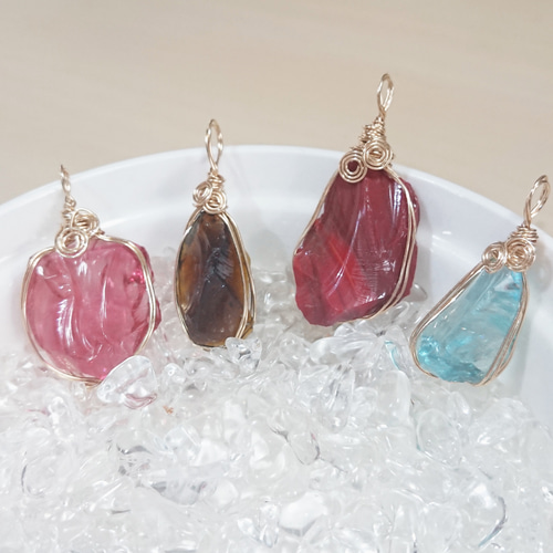 アンダラクリスタル～アースシャーマン ネックレス・ペンダント まめ子