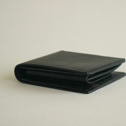 Leather Half  Wallet Black 第9張的照片