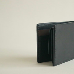 Leather Half  Wallet Black 第10張的照片