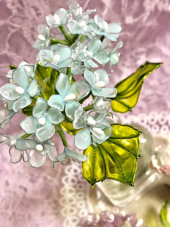 ブルー紫陽花・花いっぱい✩︎⡱ 1枚目の画像
