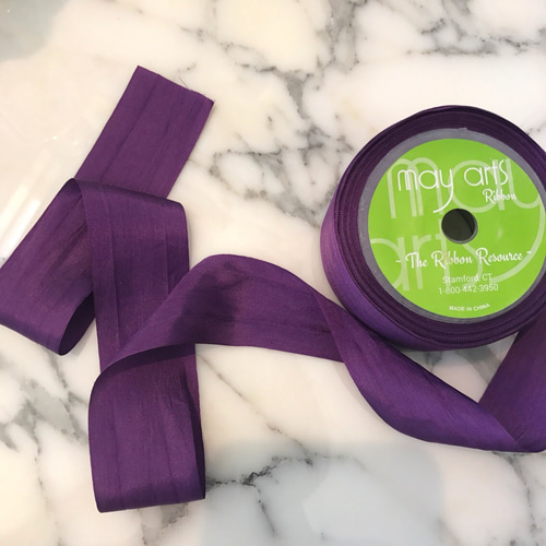 シルクリボン”Violet”32mm幅 リボン・テープ goodday 通販 4421652