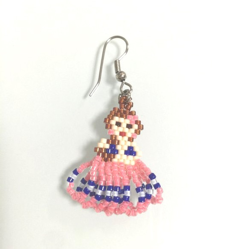 フラガールピアス デリカビーズ ピアス（その他） angelin 通販