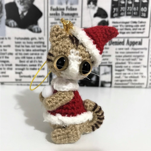 スウェーデンドール ちょい悪ライオン ポシェット付き あみぐるみ eri  