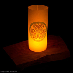 日本紙燈“葵德川”手繪LED的Andon 第7張的照片