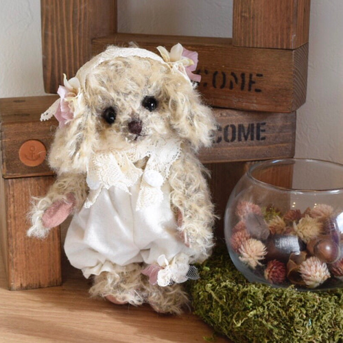 テディベア/トイプードル（19-1534） ぬいぐるみ むぎゅ♡べあ