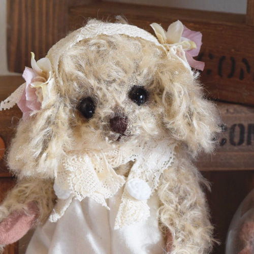 テディベア/トイプードル（19-1534） ぬいぐるみ むぎゅ♡べあ