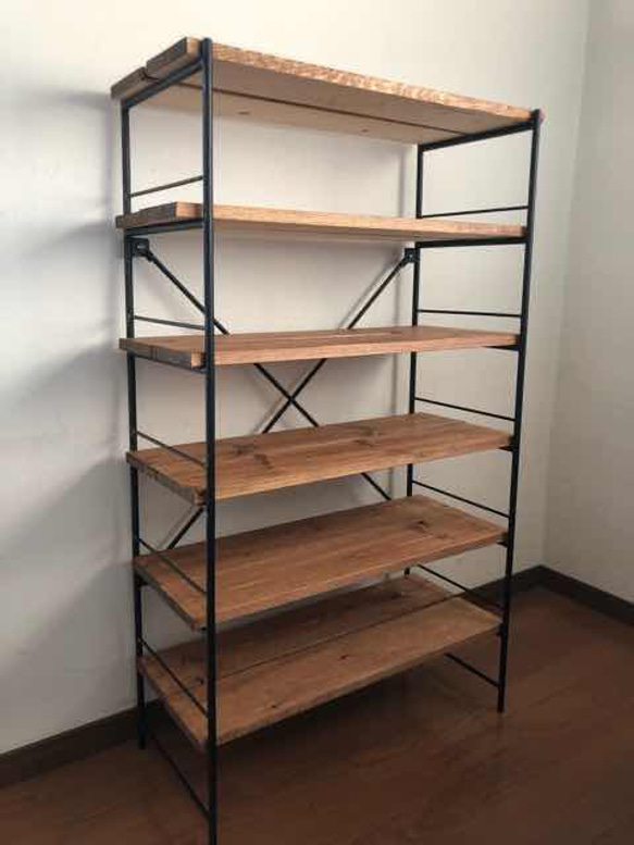 アイアンシューズラック7段(3足×7段21足用)2台set 靴箱・下駄箱