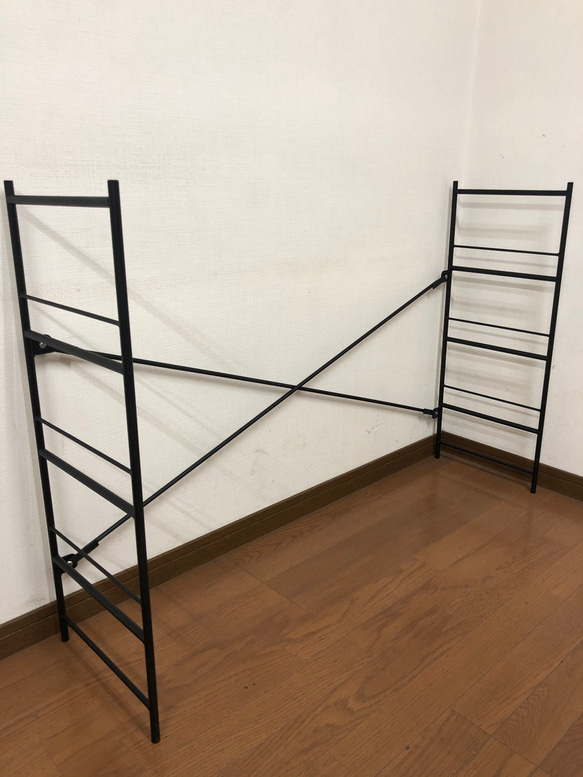 アイアンシューズラック5段ワイド(5足×5段25足用) アイアンシューズラック(ワイド)5段×5足25足用 靴箱・下駄箱・シューズ