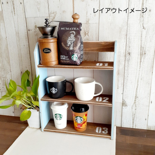 カントリー雑貨、シェルフランナーミニ、ハンドメイド カントリー雑貨、シェルフランナーミニ、ハンドメイド