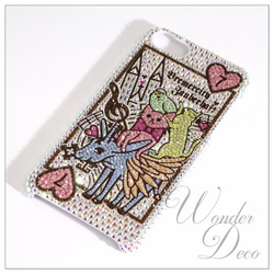 ♡Cards go to travel! Bremen♡スワロフスキーSWAROVSKI全機種対応スマートホンケース 2枚目の画像