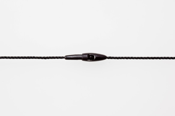 糸ロックス-Ｒ【ネイビー/12cm/100本入】ブランドタグや値札付けに！　提げ札用糸ループ　タグファスナー 5枚目の画像