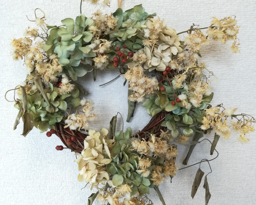 mahi様 ドライフラワー リース【order page】 1_788702cff8e231a1cefdff9500a6