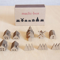 【組立て品】machi-box_教会のある町 3枚目の画像