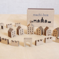 【組立て品】machi-box_城壁のある街 1枚目の画像