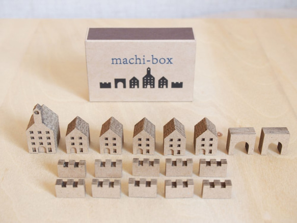 【組立て品】machi-box_城壁のある街 3枚目の画像