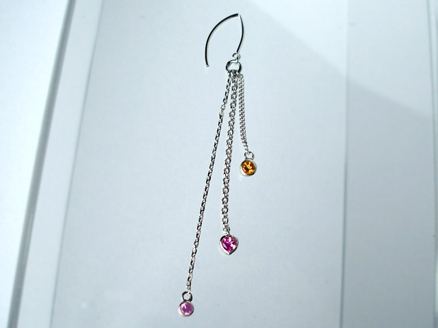 片耳ピアス　KIRAKIRA3
