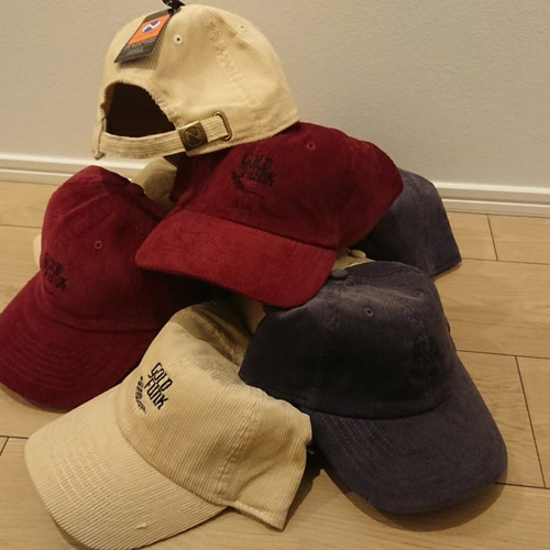 バーガンディ】コーデュロイCAP キャップ GOLD FUNK 通販