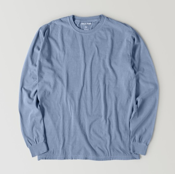 【受注生産】<blue> L/S T-Shirts【送料無料】 2枚目の画像