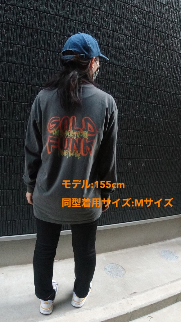 【受注生産】<blue> L/S T-Shirts【送料無料】 5枚目の画像