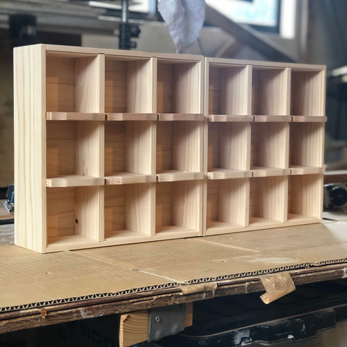 KIRESASHIMs2点セット/クリア透明色(コレクションボックス 飾りケース