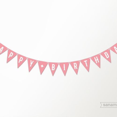 ri♡様確認専用ページ バースデーガーランド（ネーム含む） サメ バースデーガーランド (名前＆年齢込み) - HARUMI-PAPER'S