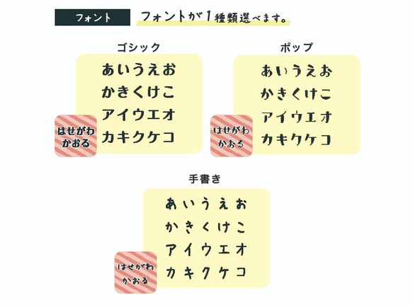 【アイロン不要!】タグ用 168枚 お名前シール マスキングテープ柄 カット済み 入園 入学準備 3枚目の画像