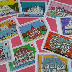 アムステルダムの街並み 絵画 奥村ユズル 通販 14653507｜Creema(クリーマ)