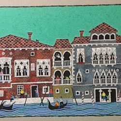 ベネチア 運河のほとり 1枚目の画像