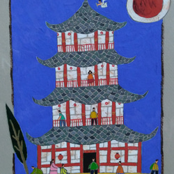 奥村ユズル　水彩画原画　アムステルダム運河の街 アムステルダムの街並み 絵画 奥村ユズル 通販 14653507｜Creema