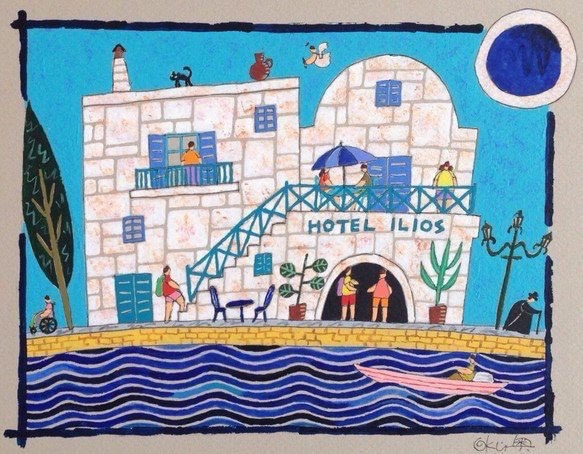 エーゲ海のプチホテル 1枚目の画像