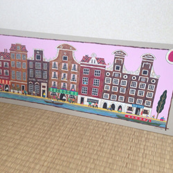 アムステルダム、運河の街並み 4枚目の画像