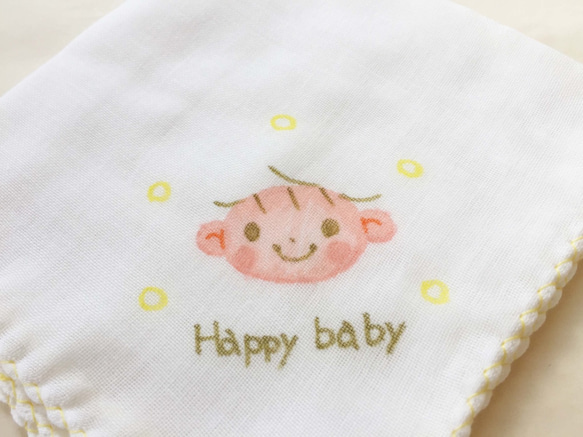 Happy baby ガーゼ 2枚目の画像