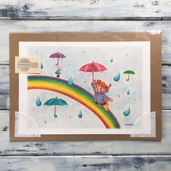 虹をのぼる傘 ポスターno.195 1枚目の画像