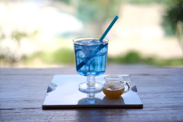 ハーブティー⑥(Summer bluemallow tea)とレモンコンフィチュールセット 1枚目の画像