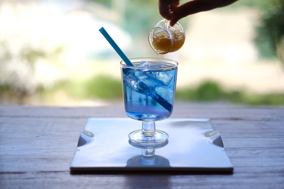 ハーブティー⑥(Summer bluemallow tea)とレモンコンフィチュールセット 2枚目の画像