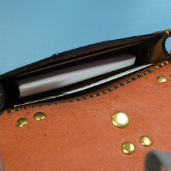【送料無料】ショルダーバッグ?!　超可愛い名刺・カードも入るミニショルダーバッグ財布兼小物入れ TIO-MS008　 4枚目の画像