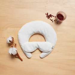 《大切な方に”お疲れさま”を贈りませんか？》プレミアムオーガニックコットンのピローセット（BOX入り） 2枚目の画像